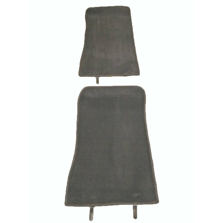 Complete set of carpet mat pieces grey [22] Citroën SM-2