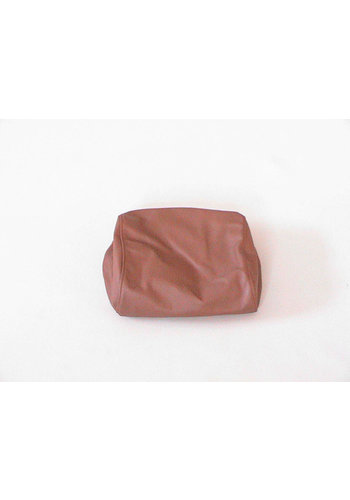  SM Head rest cover brown leather part for headrest and metal headrest support Citroën SM 