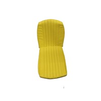 thumb-Original seat cover for front seat in `Banana` yellow leatherette Mehari Citroën 2CV-3