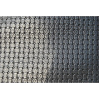 thumb-Housse d'origine pour banquette AR en simili noir pour Dyane Citroën 2CV-3