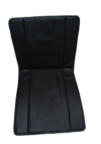  Citroën 2CV Original seat cover set for front seat in black leatherette years '50 '60 Citroën 2CV 