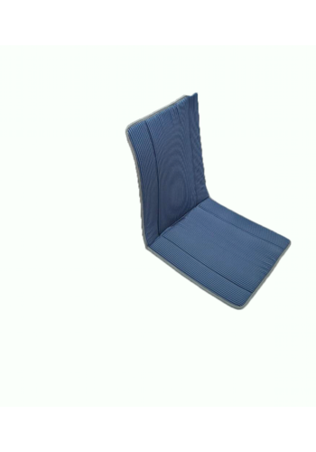  2CV Original seat cover set for seat in blue striped cloth (Exact Copie of the Original Cloth!) years '50 '60 Citroën 2CV 