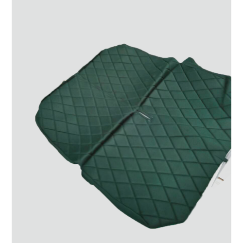  2CV Original seat cover set for rear bench in green cloth Charleston Citroën 2CV 