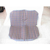 Citroën 2CV Original seat cover set for rear bench gray cloth used in last produced Citroën 2CV