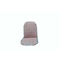 thumb-Original seat cover set for front R seat (2 round angles) gray cloth used in last produced Citroën 2CV-3