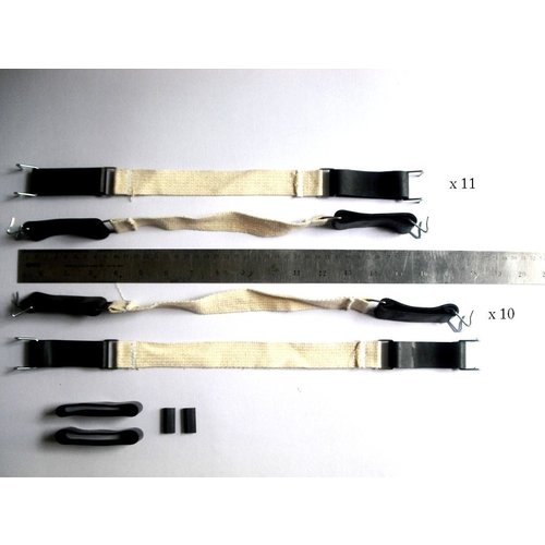  Citroën 2CV Spannbänder-Set [21] für Sitzrestauration 1949-1954 Citroën 2CV 