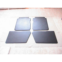 thumb-Set of 4 door panels in black leatherette (with plastic upper part) Citroën 2CV-1