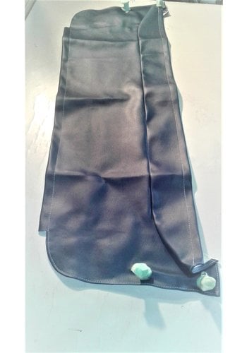  Citroën 2CV Hoedenplank bekleding donkerblauw skai (transat) Citroën 2CV 