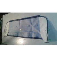 thumb-Garniture de tablette de lunette AR en simili bleu foncé (Transat/France 3) Citroën 2CV-3