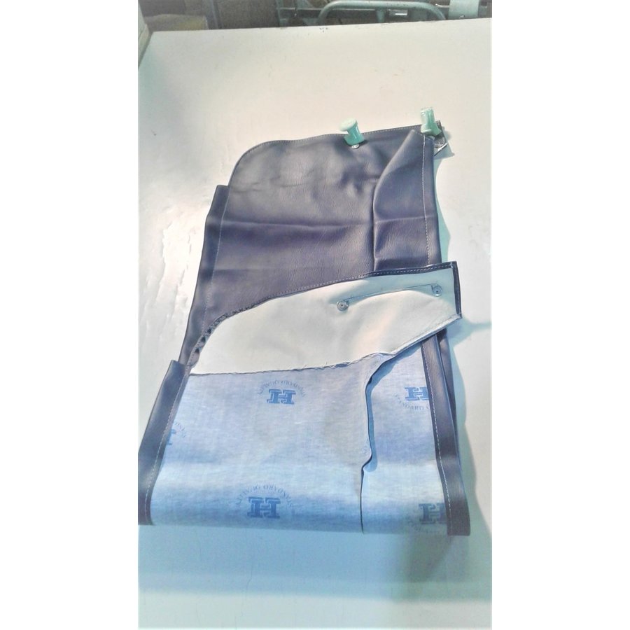 Hutablagenverkleidung (transat/France 3) Targa-bezogen blau Citroën 2CV-6