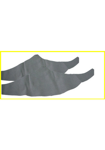  Citroën 2CV Garniture des cotés du toit D+G (modèle sans la vitre AR de coté) Citroën 2CV 