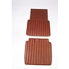 Citroën HY Original seat cover set for front seat in brown leatherette second model Citroën HY