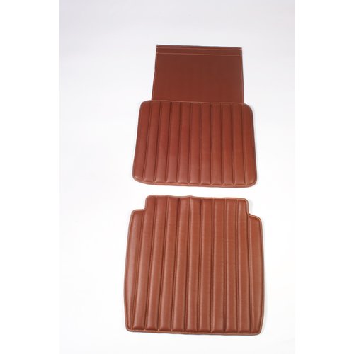  HY Original seat cover set for front seat in brown leatherette second model Citroën HY 