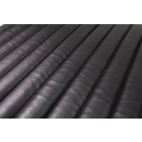 thumb-Original seat cover set for front seat in black leatherette between model Citroën HY-2