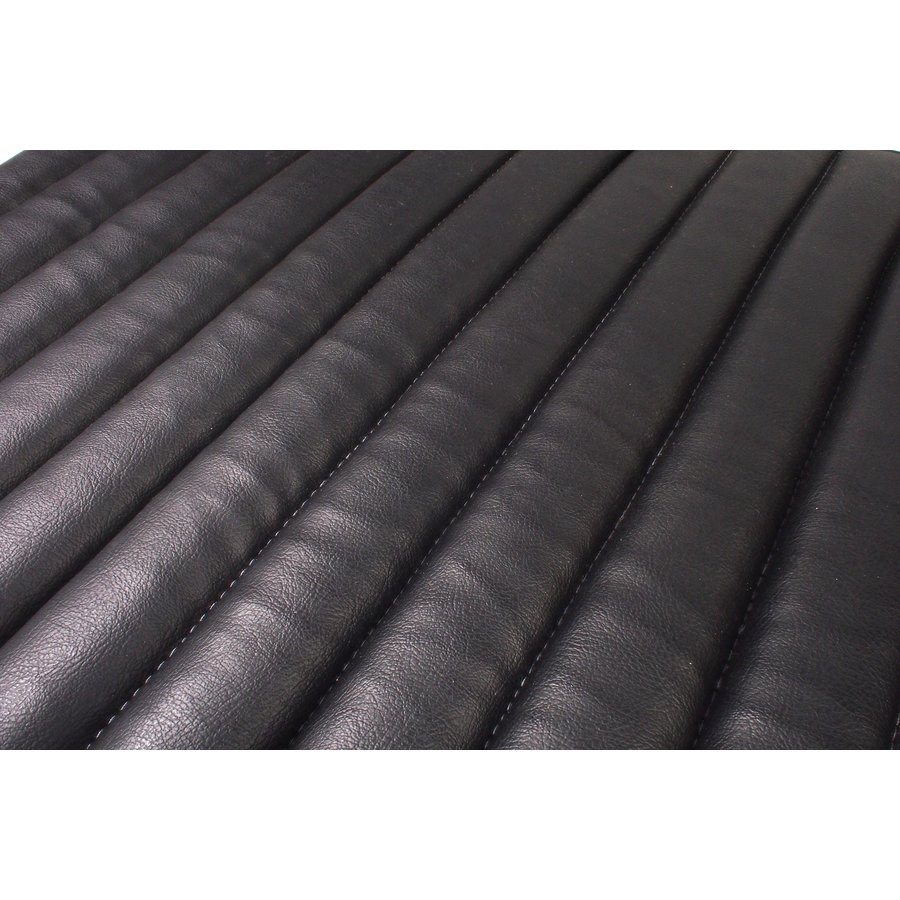 Original seat cover set for front seat in black leatherette between model Citroën HY-2