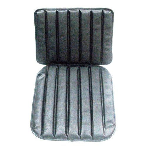  HY Original seat cover set for front seat in black leatherette 1 st model Citroën HY 