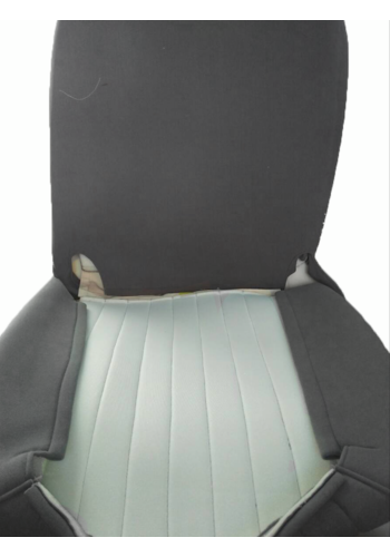  Citroën HY Original seat cover set for front seat in gray cloth (cool in the summer!) Citroën HY 