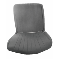 thumb-Original seat cover set for front seat in gray cloth (cool in the summer!) Citroën HY-3