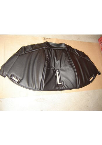  Citroën HY Housse insonorisante recouvrant la separation moteur skai noir Citroën HY 