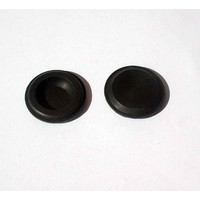 Round rubber plug for closing of hole to adjust window channel Citroën