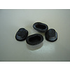 Oval rubber plug for closing of hole to adjust window channel Citroën
