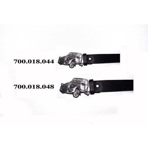  Accessoire Ledergürtel mit Schnalle Größe 44 (inch) 