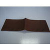 Cover made of dark brown leather for instruction manual (145 x 190) Citroën Accessoire
