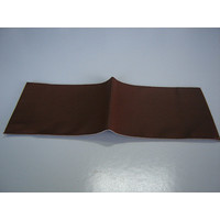 Cover made of dark brown leather for instruction manual (145 x 190) Citroën Accessoire