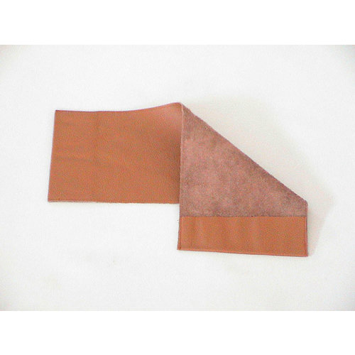  Cover made of light brown leather for instruction manual (145 x 190) Citroën Accessoire 