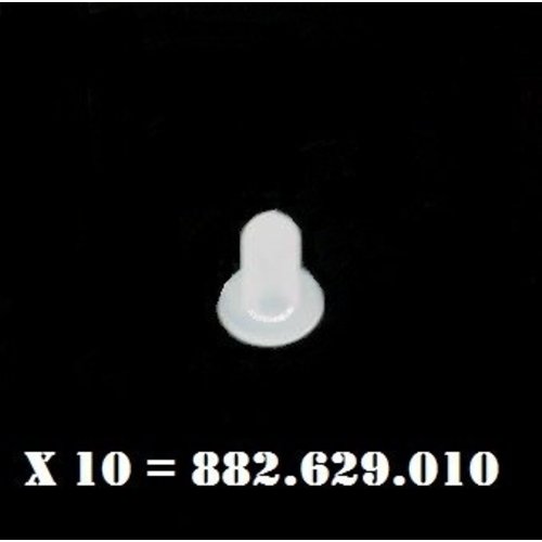  Plastikstopfen (weiss) für Türverkleidungsbefestigung [10]FastenerMaterial 