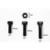 Jeu de boulons et ecrous M7 (20 mm 25 mm 30 mm)