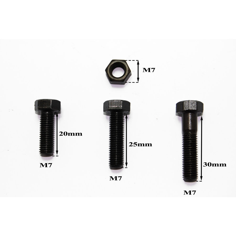 M7 bolts set (20 mm 25 mm 30 mm)-1