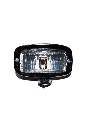  Backup light metal with chroom glass cover universal 