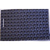 PVC schwarz Waffelstruktur (Preis pro Meter +/- 150 m breit)UpholsteryMaterial