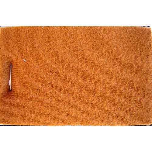  Material Etoffe couleur ocre + 3 mm de mousse (prix au metre largeur +/- 150 M) 