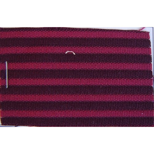  Material Red cloth `bayadère` (striped) (price per meter width +/- 150 M) 