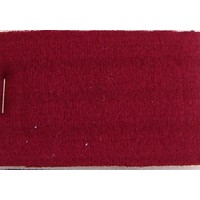 Cloth red color striped Pallas + 3 mm foam (price per meter width +/- 150 M)