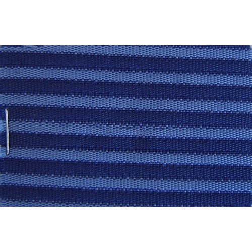  Blue cloth `bayadère` (striped) (price per meter width +/- 150 M) 