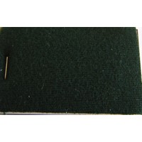 Green cloth + 3 mm of foam (price per meter width +/- 150 M)