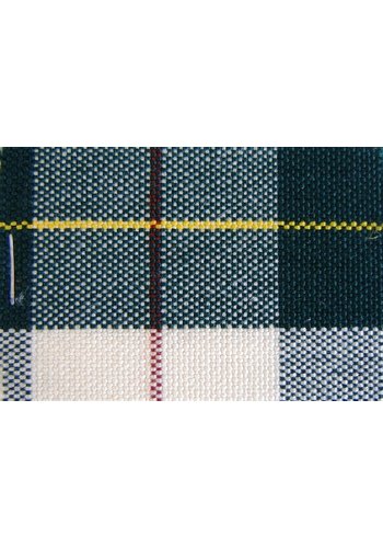  Material Green cloth scottish pattern (price per meter width +/- 150 M) 