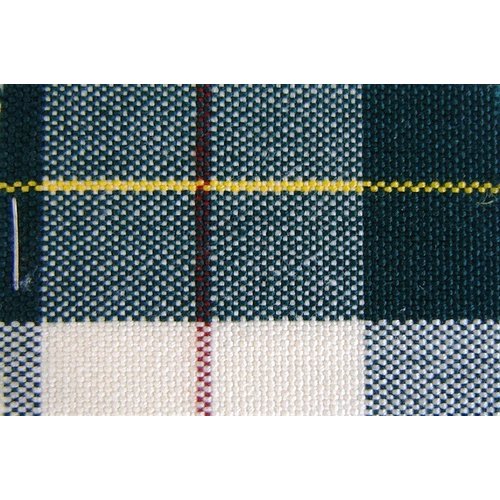  Green cloth scottish pattern (price per meter width +/- 150 M) 