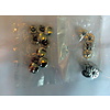 Universal Set of 10 rivets [size of head is 13 mm] chromed metal Citroën