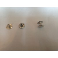 thumb-Set van 10 klinknagels [kop van 13 mm] verchroomd ijzer Citroën-2
