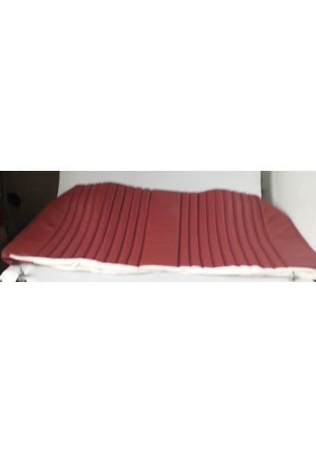  Citroën ID/DS Original Sitzbezug Satz für Hinterbank leder-bezogen rot (Sitz 1 Teil Rückenlehne 4 Teile) Citroën ID/DS 