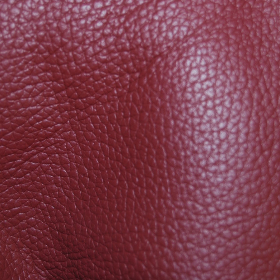 Original Sitzbezug Satz für Hinterbank leder-bezogen rot (Sitz 1 Teil Rückenlehne 4 Teile) Citroën ID/DS-2