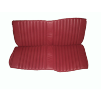 thumb-Garniture origine banquette AR BK cuir rouge (assise 1 pièce dossier 1 pièce) Citroën ID/DS-5