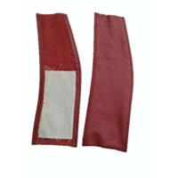 thumb-Spring cover patches red leather Citroën ID/DS-2