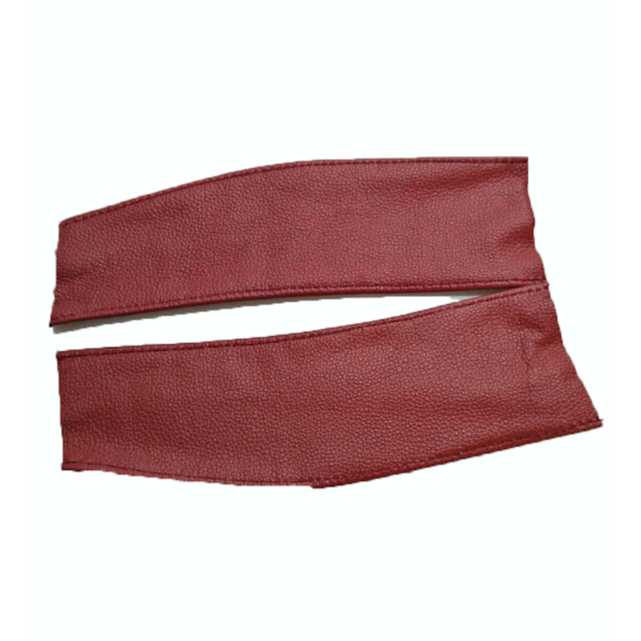 Spring cover patches red leather Citroën ID/DS-3