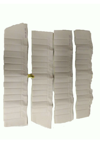  Citroën ID/DS Upper door trim set [4] white leatherette (pallas) for all 4 doors Citroën ID/DS 