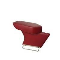 thumb-Central armrest red leather Citroën ID/DS-2